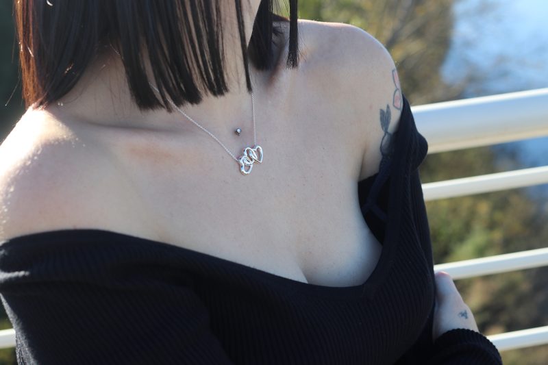 Collana Argento Tiffany Triple Heart - immagine 4