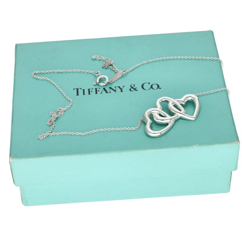 Collana Argento Tiffany Triple Heart - immagine 5