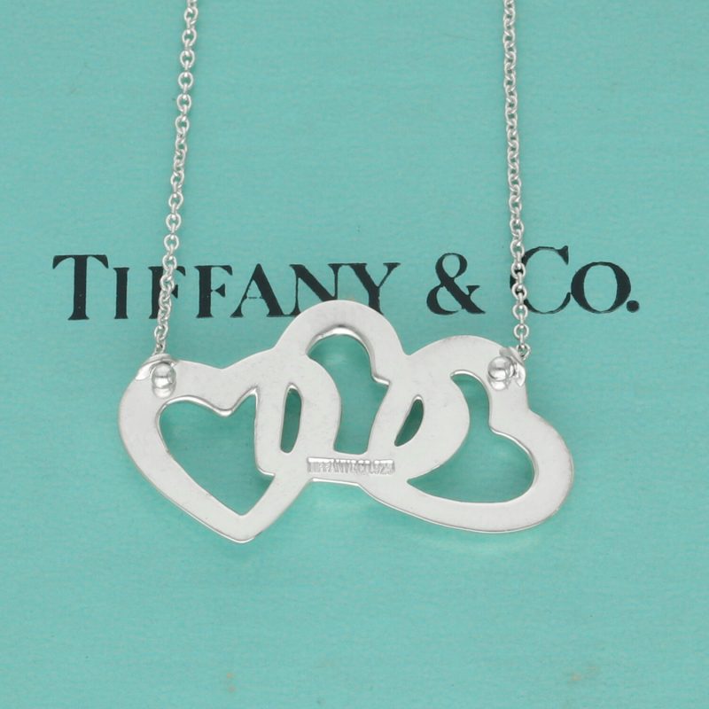 Collana Argento Tiffany Triple Heart - immagine 7