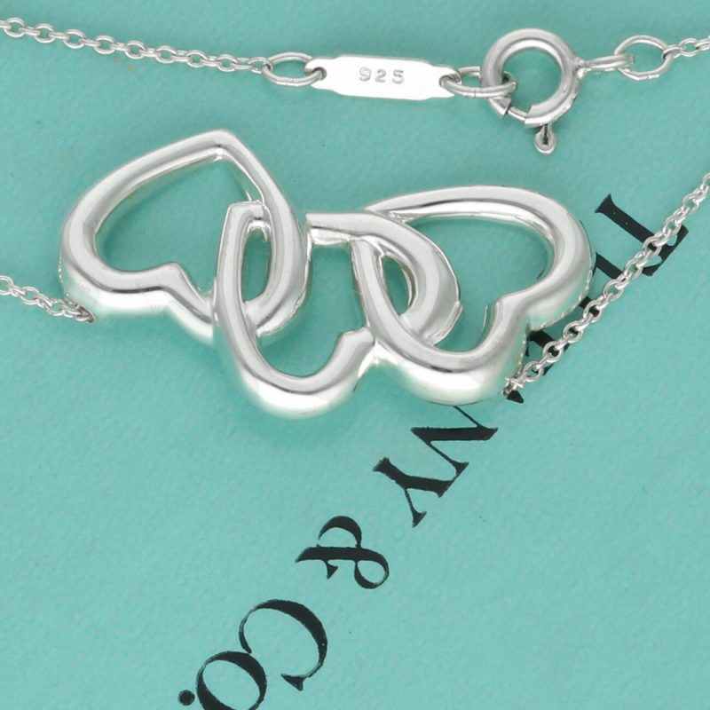 Collana Argento Tiffany Triple Heart - immagine 8
