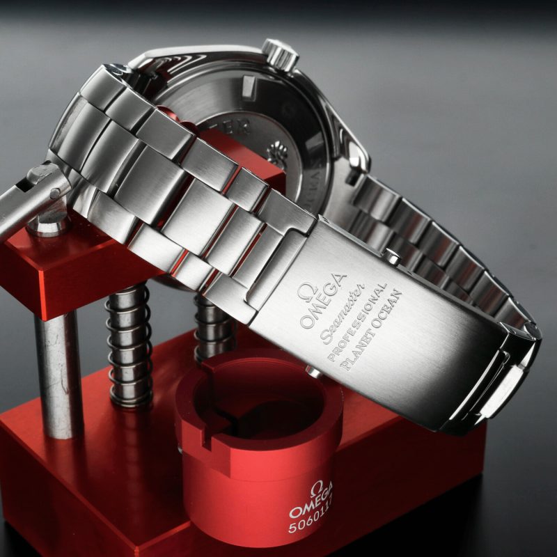 c.2010 Omega Seamaster Planet Ocean 600M Ref. 2280.50.00 – 45,5mm Automatico – Ghiera Arancione – Solo Orologio - immagine 6