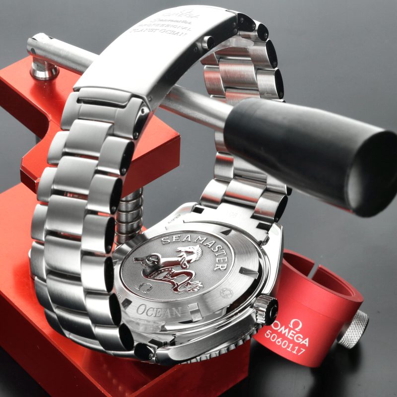 c.2010 Omega Seamaster Planet Ocean 600M Ref. 2280.50.00 – 45,5mm Automatico – Ghiera Arancione – Solo Orologio - immagine 9