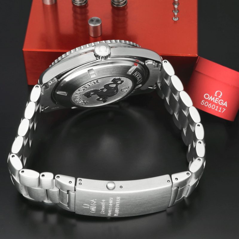 c.2010 Omega Seamaster Planet Ocean 600M Ref. 2280.50.00 – 45,5mm Automatico – Ghiera Arancione – Solo Orologio - immagine 10