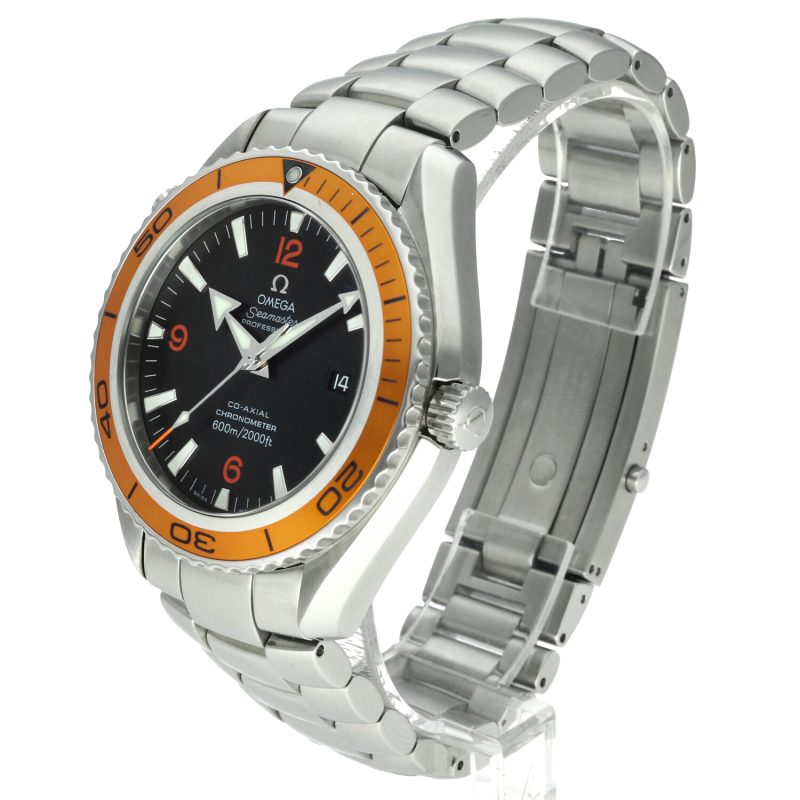 c.2010 Omega Seamaster Planet Ocean 600M Ref. 2280.50.00 – 45,5mm Automatico – Ghiera Arancione – Solo Orologio - immagine 15