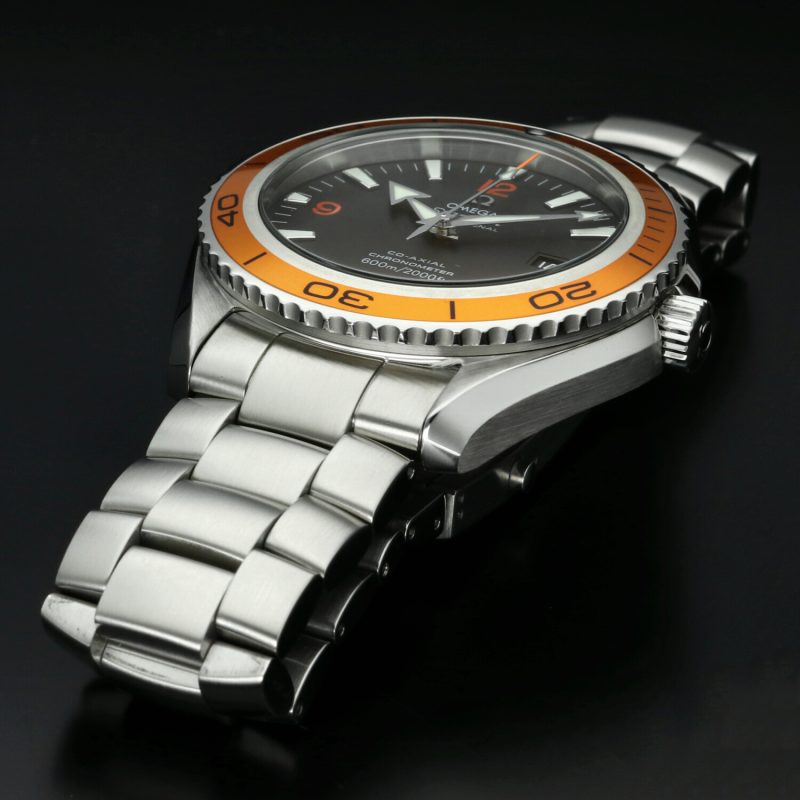 c.2010 Omega Seamaster Planet Ocean 600M Ref. 2280.50.00 – 45,5mm Automatico – Ghiera Arancione – Solo Orologio - immagine 12