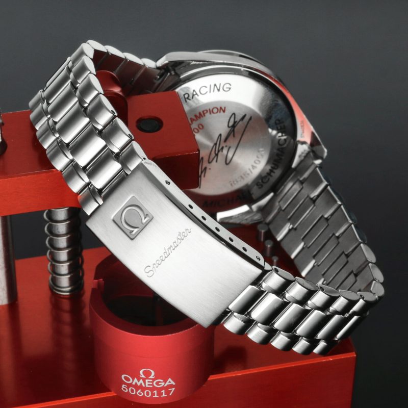 2001 Omega Speedmaster Racing Michael Schumacher LE 3517.30.00 Automatic 39mm – Omega Serviced - Image 6
