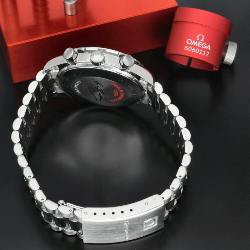 2001 Omega Speedmaster Racing Michael Schumacher LE 3517.30.00 Automatic 39mm – Omega Serviced - Image 10