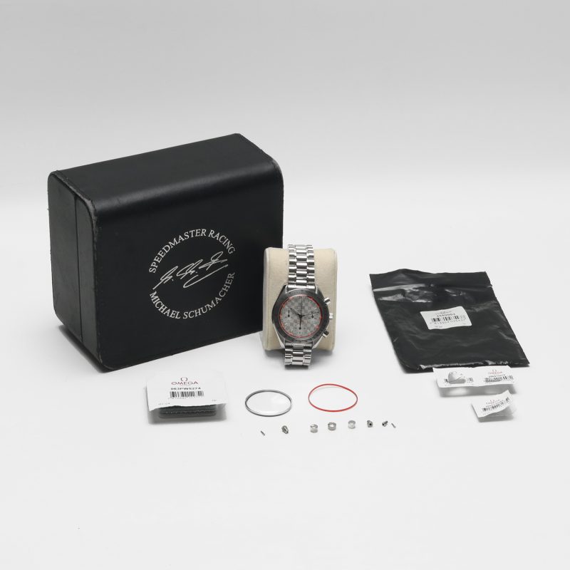 2001 Omega Speedmaster Racing Michael Schumacher LE 3517.30.00 Automatic 39mm – Omega Serviced - Image 16