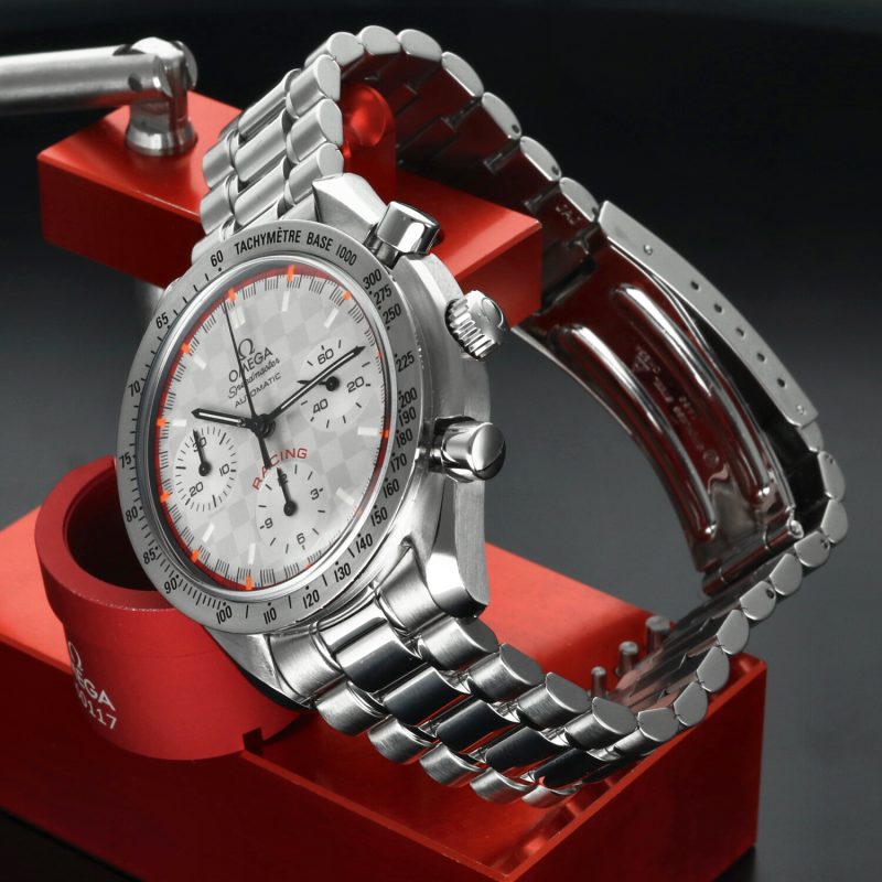 2001 Omega Speedmaster Racing Michael Schumacher LE 3517.30.00 Automatic 39mm – Omega Serviced - Image 4
