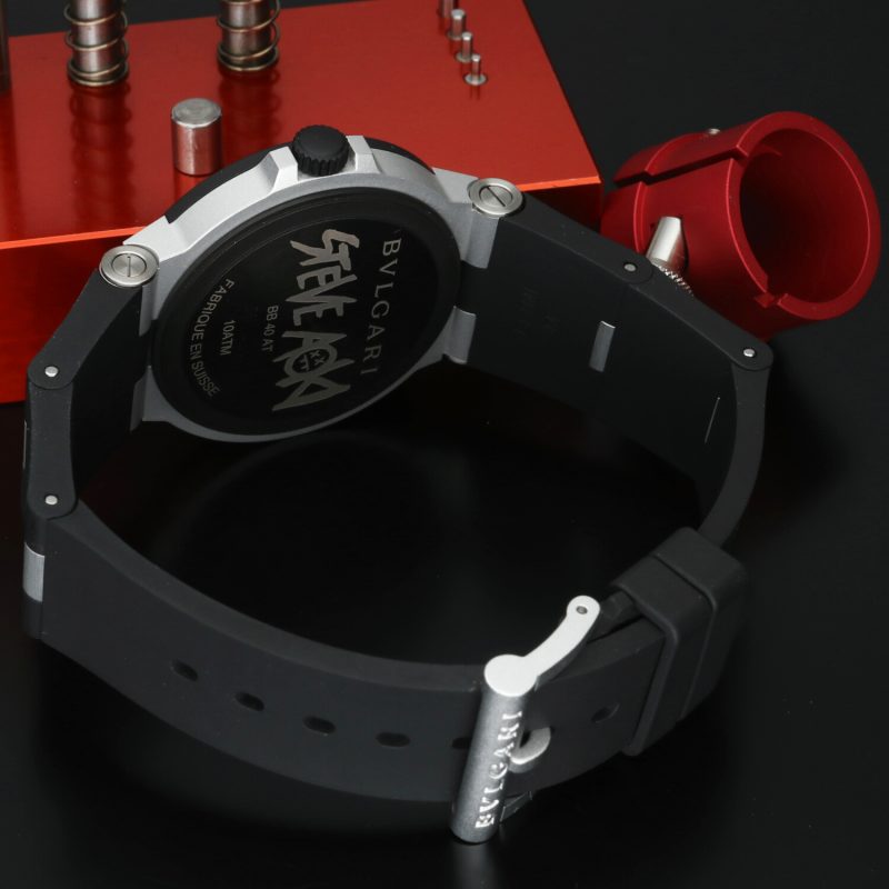 2021 Bulgari Aluminium Steve Aoki LE 103539 / BB40AT – Automatic 40mm – Unworn – Full Set - Image 11