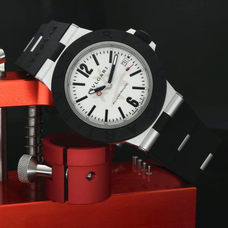 2021 Bulgari Aluminium Steve Aoki LE 103539 / BB40AT – Automatic 40mm – Unworn – Full Set - Image 2