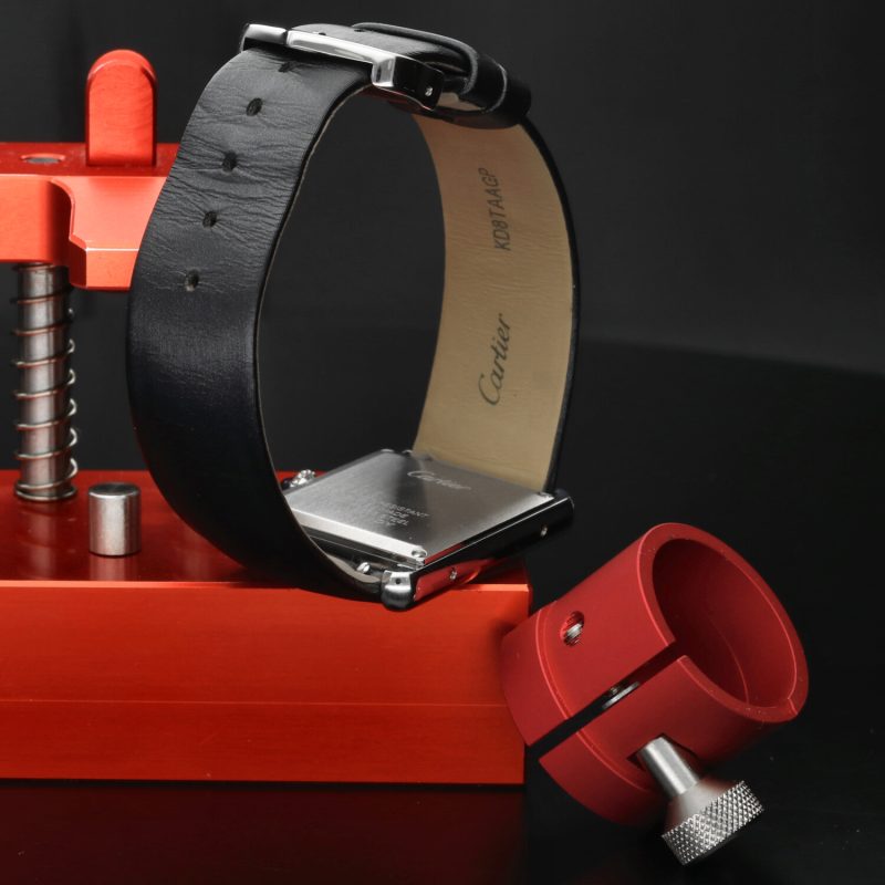 Cartier Tank Must Large WSTA0041 – Orologio 2023 con Cinturino in Raso, Full Set e Garanzia Cartier fino al 2031 - immagine 8