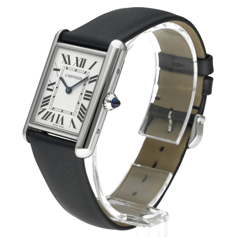 Cartier Tank Must Large WSTA0041 – Orologio 2023 con Cinturino in Raso, Full Set e Garanzia Cartier fino al 2031 - immagine 15