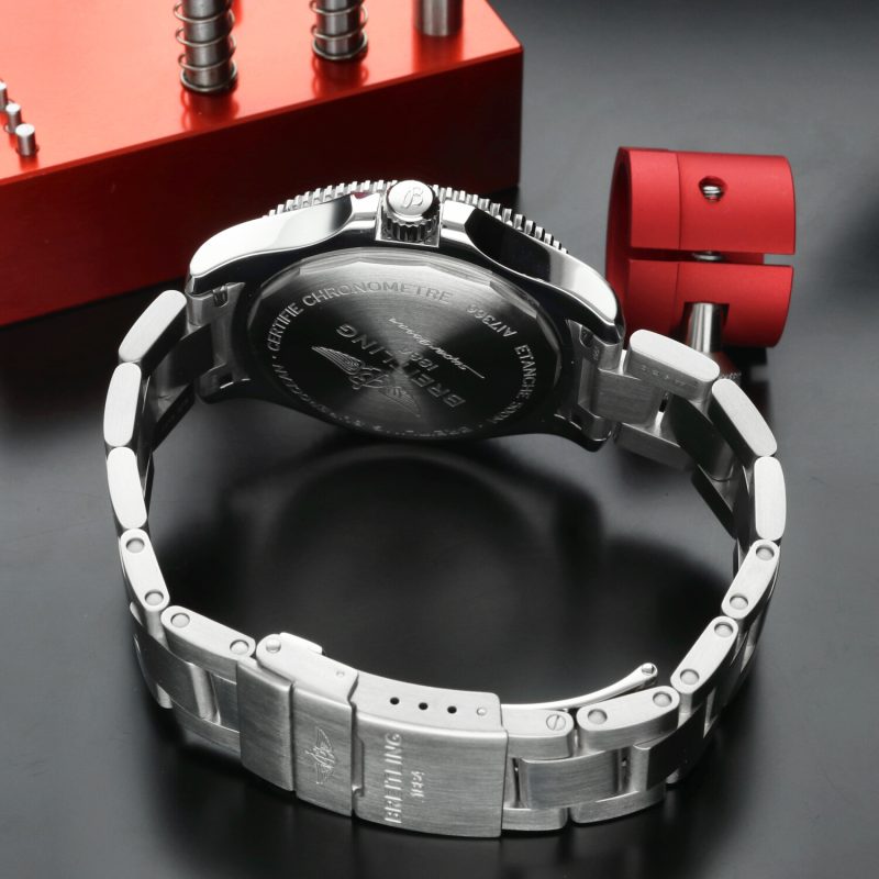 2023 Breitling Superocean 42mm ref. A17366D81A1A1 Automatico Mai Indossato Full Set - immagine 9