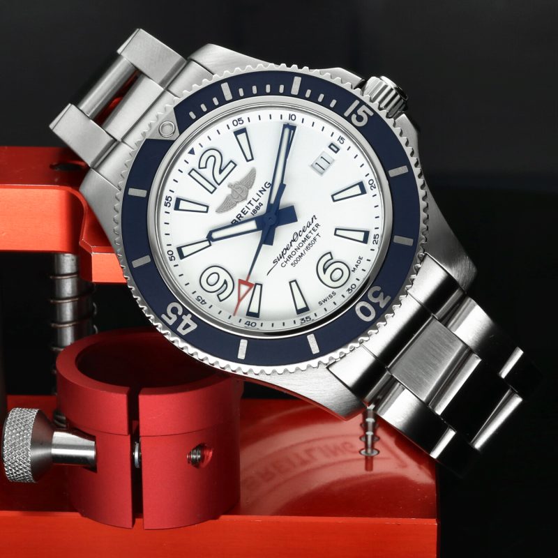 2023 Breitling Superocean 42mm ref. A17366D81A1A1 Automatico Mai Indossato Full Set - immagine 2