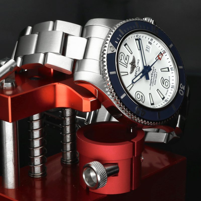 2023 Breitling Superocean 42mm ref. A17366D81A1A1 Automatico Mai Indossato Full Set - immagine 3