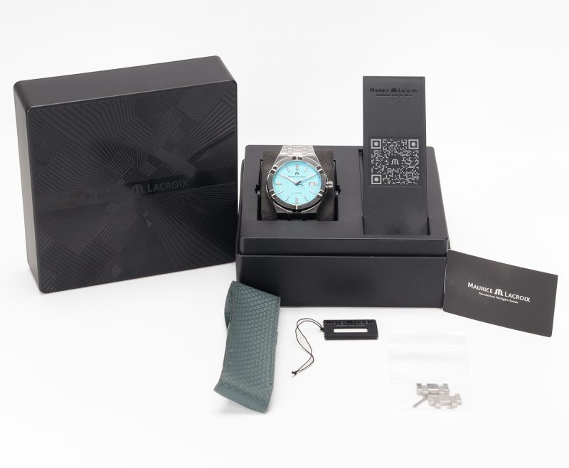 2024 Maurice Lacroix Aikon 42 mm Quadrante Turchese Ref. AI6008-SS00F-431-C – Pari al Nuovo - immagine 16