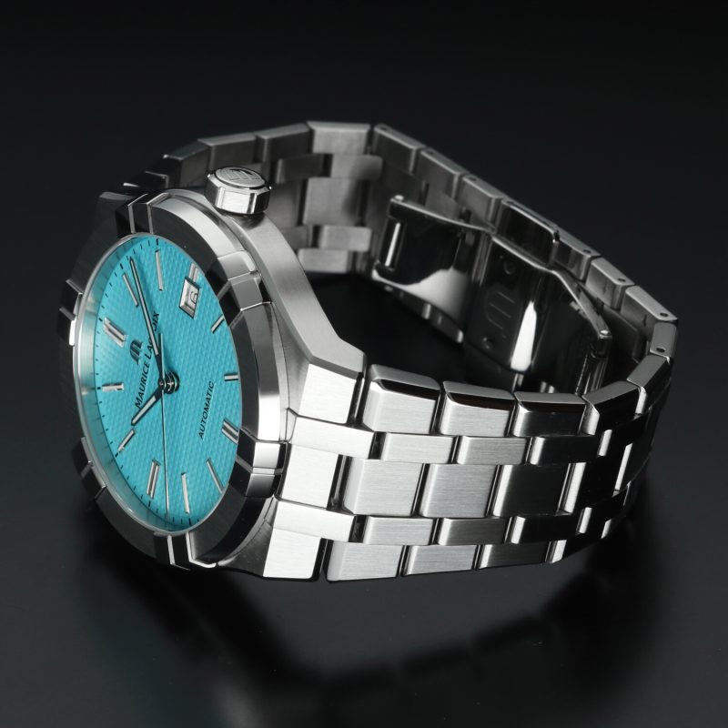 2024 Maurice Lacroix Aikon 42 mm Quadrante Turchese Ref. AI6008-SS00F-431-C – Pari al Nuovo - immagine 13