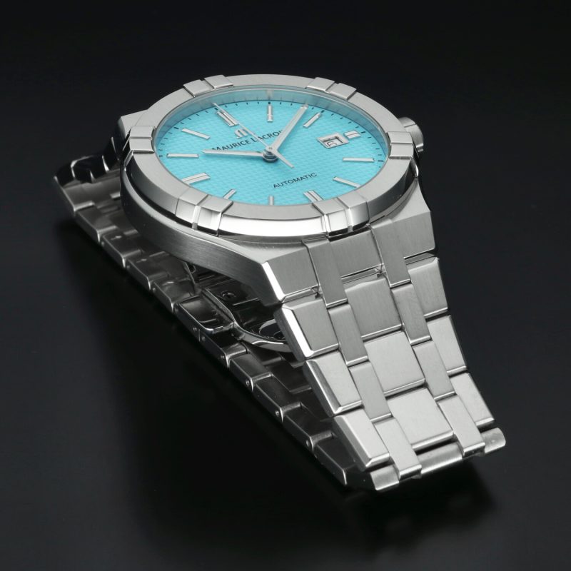2024 Maurice Lacroix Aikon 42 mm Quadrante Turchese Ref. AI6008-SS00F-431-C – Pari al Nuovo - immagine 11