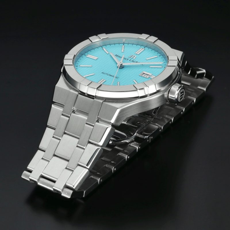 2024 Maurice Lacroix Aikon 42 mm Quadrante Turchese Ref. AI6008-SS00F-431-C – Pari al Nuovo - immagine 12