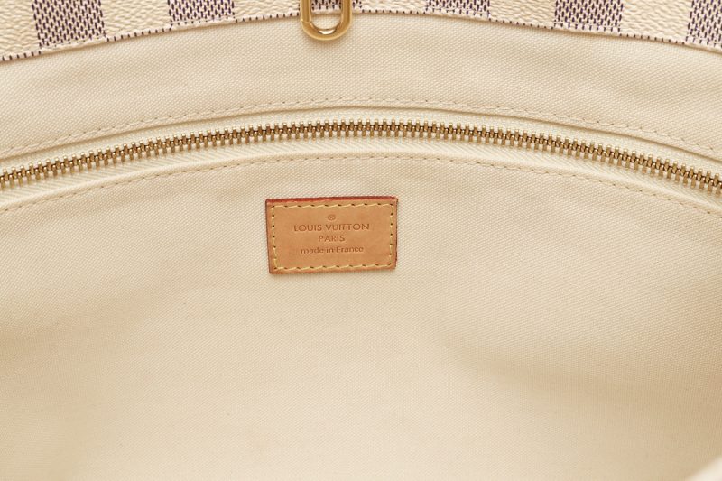 Louis Vuitton Cabas PM Damier Azur "Articles de Voyage" N41376 Pre-Loved Verified by Entrupy - immagine 18
