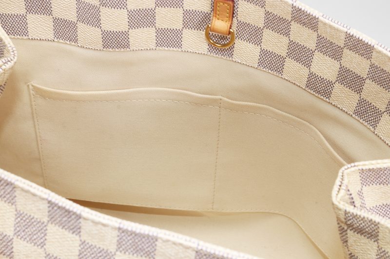 Louis Vuitton Cabas PM Damier Azur "Articles de Voyage" N41376 Pre-Loved Verified by Entrupy - immagine 17