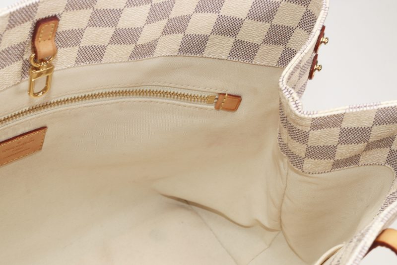 Louis Vuitton Cabas PM Damier Azur "Articles de Voyage" N41376 Pre-Loved Verified by Entrupy - immagine 16
