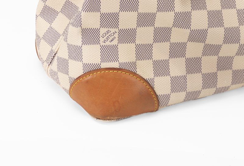 Louis Vuitton Hampstead MM Borsa a Spalla Damier Azur N51206 – Pre-Loved Verificata da Entrupy - immagine 14