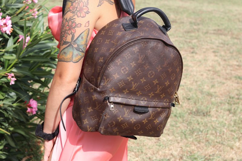 Zaino Louis Vuitton Palm Springs MM ref. M44874 Pre-Loved Verified by Entrupy - immagine 3
