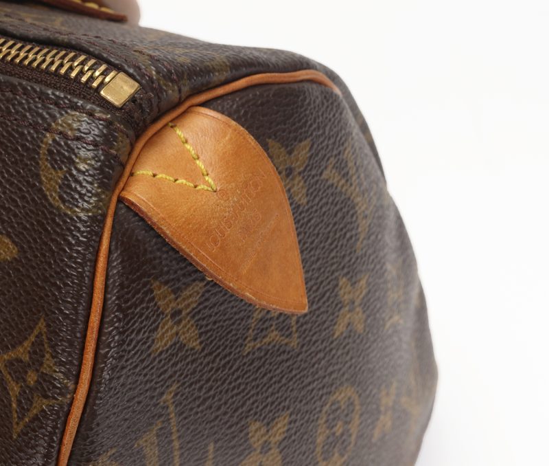 Borsa Louis Vuitton Speedy 25 Monogram M41528 1999 Pre-Loved Verified by Entrupy - immagine 10