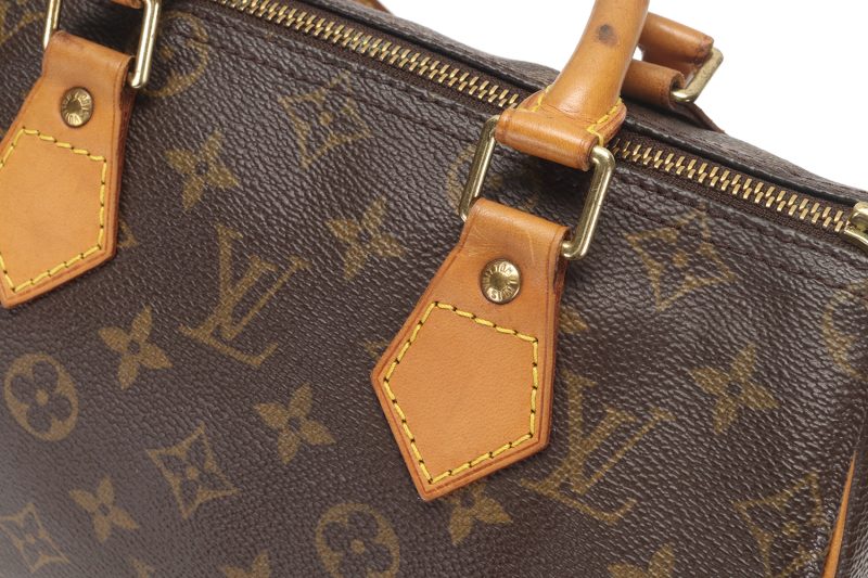 Borsa Louis Vuitton Speedy 25 Monogram M41528 1999 Pre-Loved Verified by Entrupy - immagine 15