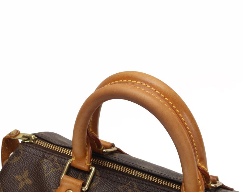 Borsa Louis Vuitton Speedy 25 Monogram M41528 1999 Pre-Loved Verified by Entrupy - immagine 12