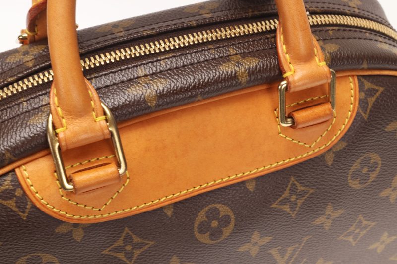 Louis Vuitton Trouville Monogram Canvas M42228 – Borsa Pre-Loved Iconica - immagine 9
