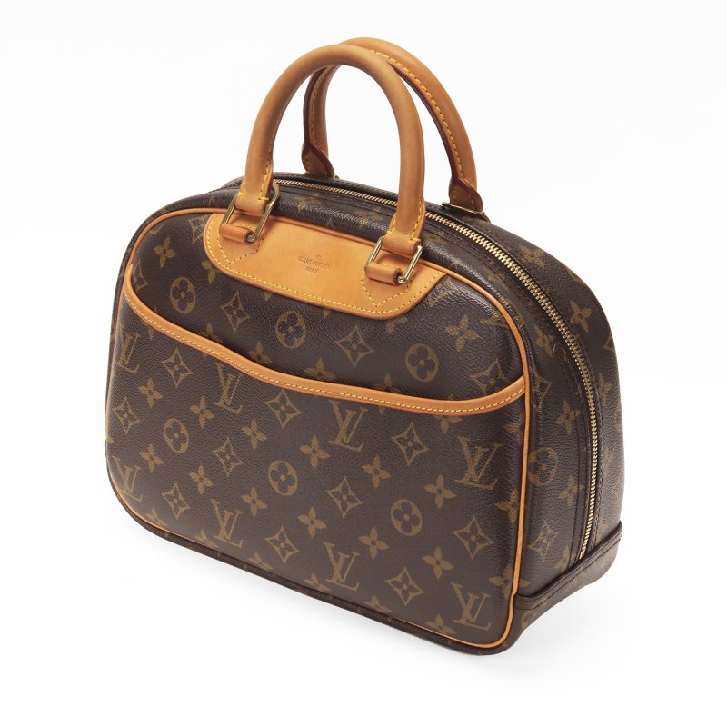 Louis Vuitton Trouville Monogram Canvas M42228 – Borsa Pre-Loved Iconica - immagine 4