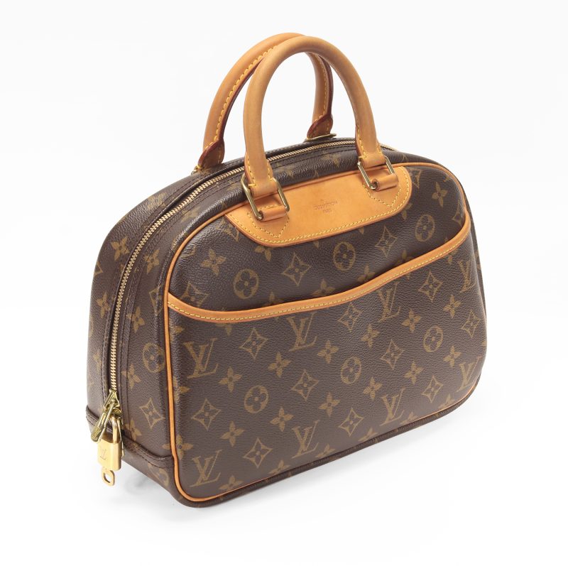 Louis Vuitton Trouville Monogram Canvas M42228 – Borsa Pre-Loved Iconica - immagine 5