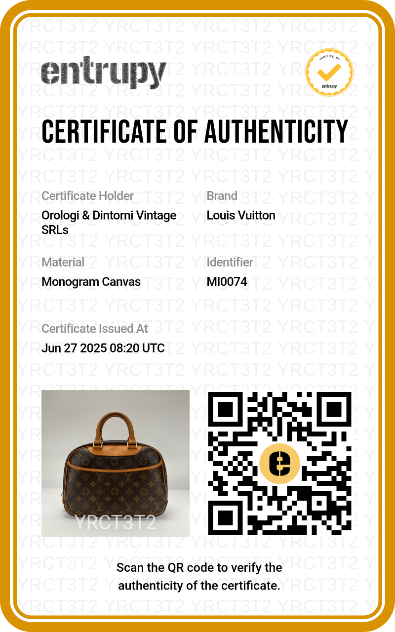 Louis Vuitton Trouville Monogram Canvas M42228 – Borsa Pre-Loved Iconica - immagine 2
