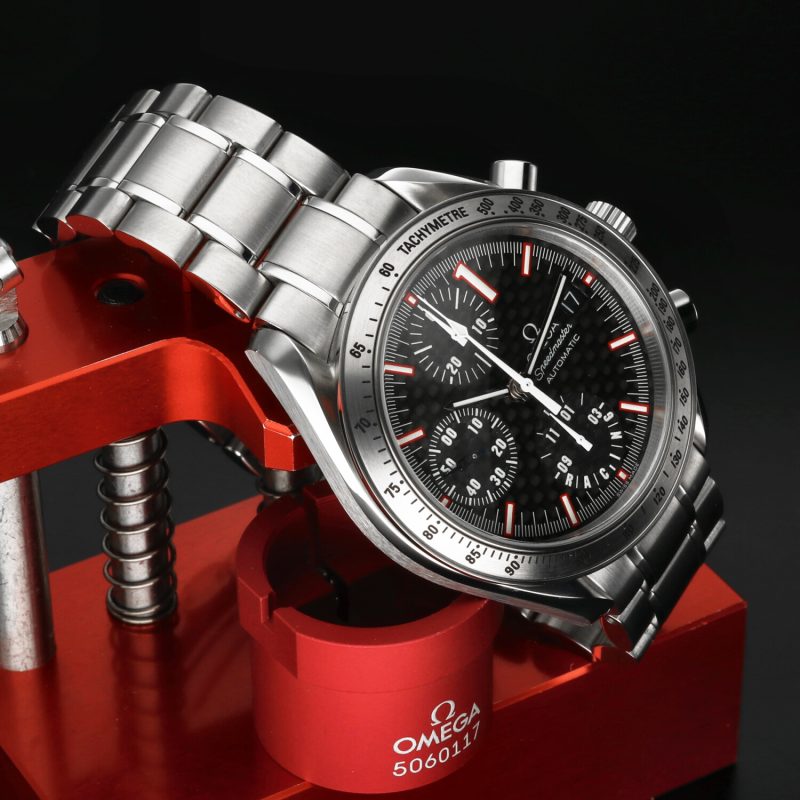 c. 2002 Omega Speedmaster Racing Michael Schumacher 3519.50.00 Mai Indossato – Edizione Limitata - immagine 4