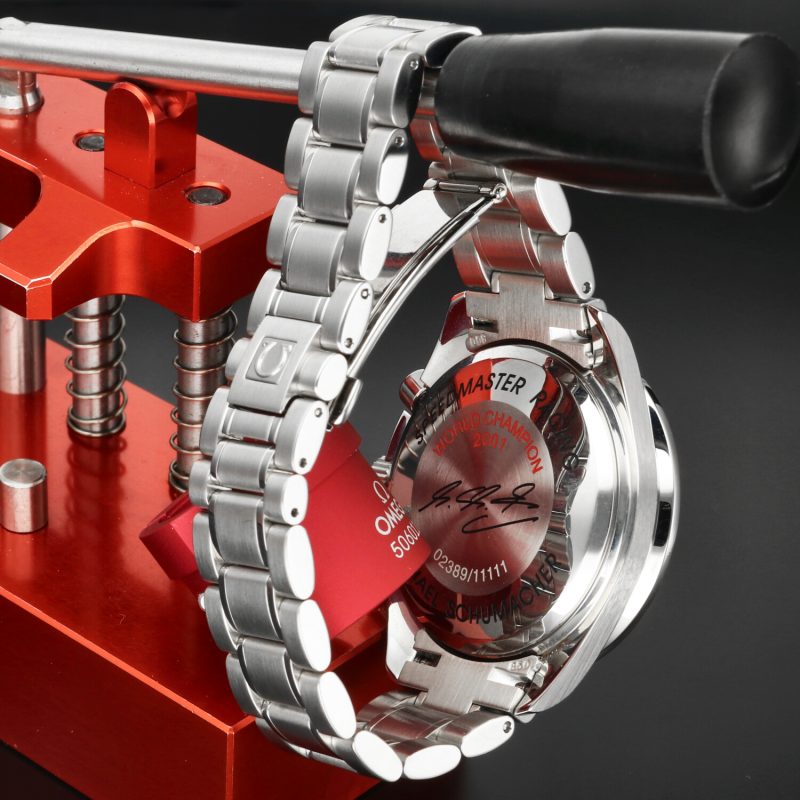 c. 2002 Omega Speedmaster Racing Michael Schumacher 3519.50.00 Mai Indossato – Edizione Limitata - immagine 10