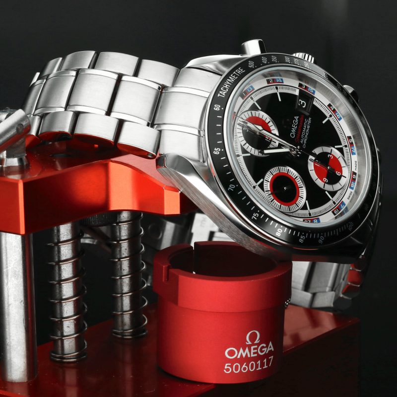 c. 2008 Omega Speedmaster Date “Casino Dial” Ref. 3210.52.00 – NOS Condition – Unworn - Image 6