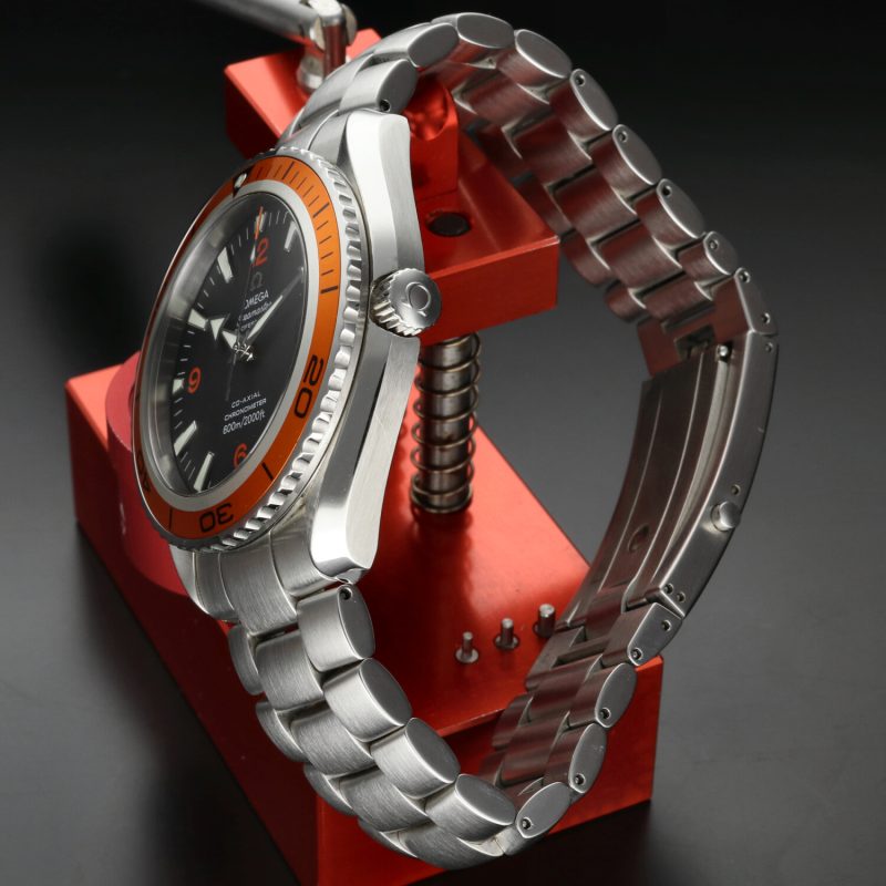 2007 Omega Seamaster Planet Ocean 2208.50.00 45,5mm – Lunetta Arancione & Set Completo - immagine 4
