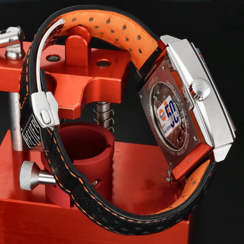 2018 TAG Heuer Monaco Gulf 50th Anniversary CAW211T.FC6440 – Edizione Limitata 50 Pezzi – Full Set - immagine 7