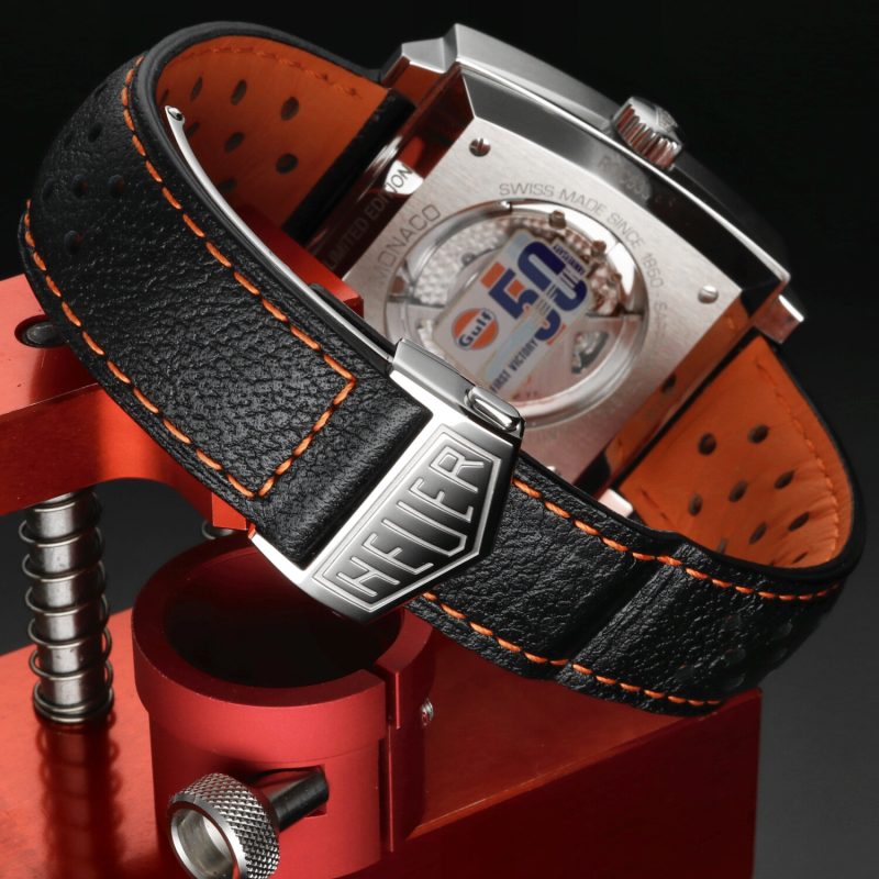2018 TAG Heuer Monaco Gulf 50th Anniversary CAW211T.FC6440 – Edizione Limitata 50 Pezzi – Full Set - immagine 8