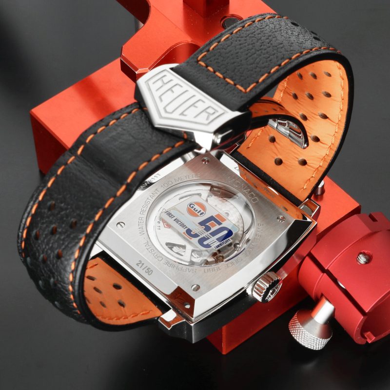 2018 TAG Heuer Monaco Gulf 50th Anniversary CAW211T.FC6440 – Edizione Limitata 50 Pezzi – Full Set - immagine 11