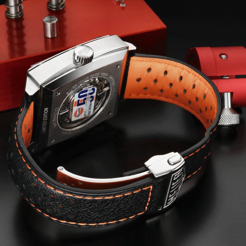 2018 TAG Heuer Monaco Gulf 50th Anniversary CAW211T.FC6440 – Edizione Limitata 50 Pezzi – Full Set - immagine 12
