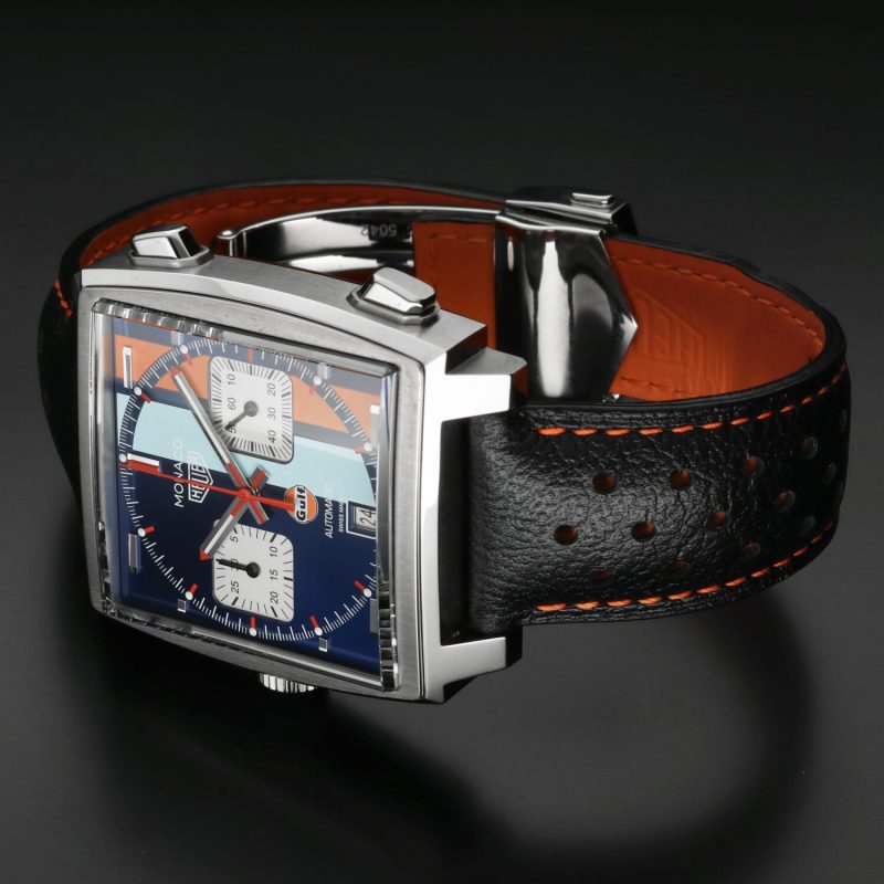 2018 TAG Heuer Monaco Gulf 50th Anniversary CAW211T.FC6440 – Edizione Limitata 50 Pezzi – Full Set - immagine 14