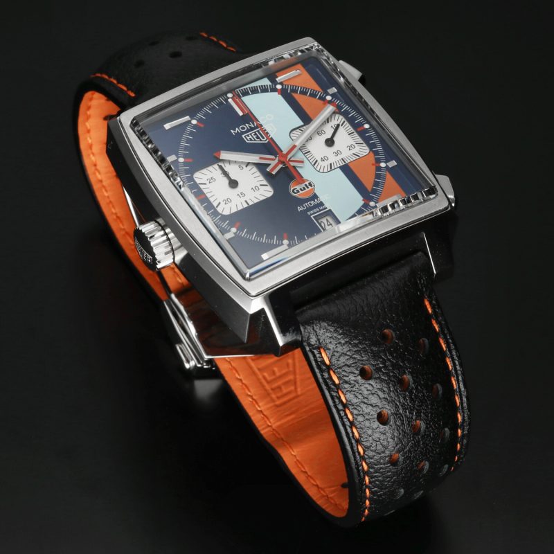 2018 TAG Heuer Monaco Gulf 50th Anniversary CAW211T.FC6440 – Edizione Limitata 50 Pezzi – Full Set - immagine 13