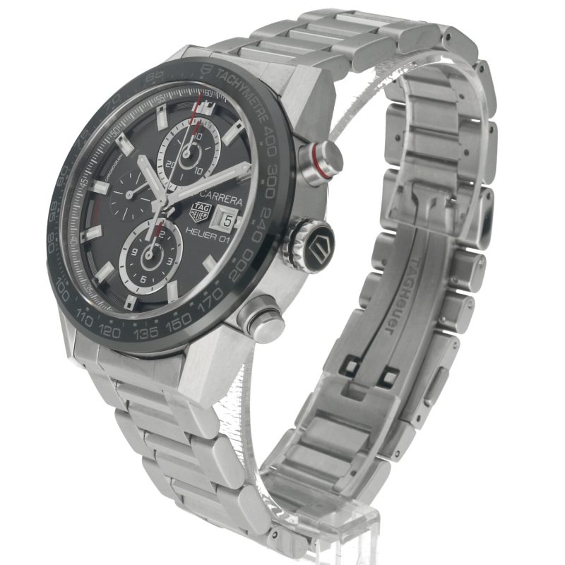 2018 TAG Heuer Carrera Heuer 01 Ref. CAR201W.BA0714 Grey Dial – Full Set – Never Polished - Image 15