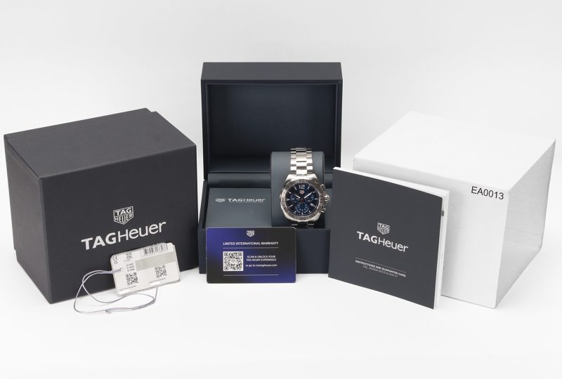 2024 TAG Heuer Formula 1 CAZ101K.BA0842 Blu – Nuovo, Mai Indossato, Full Set - immagine 16