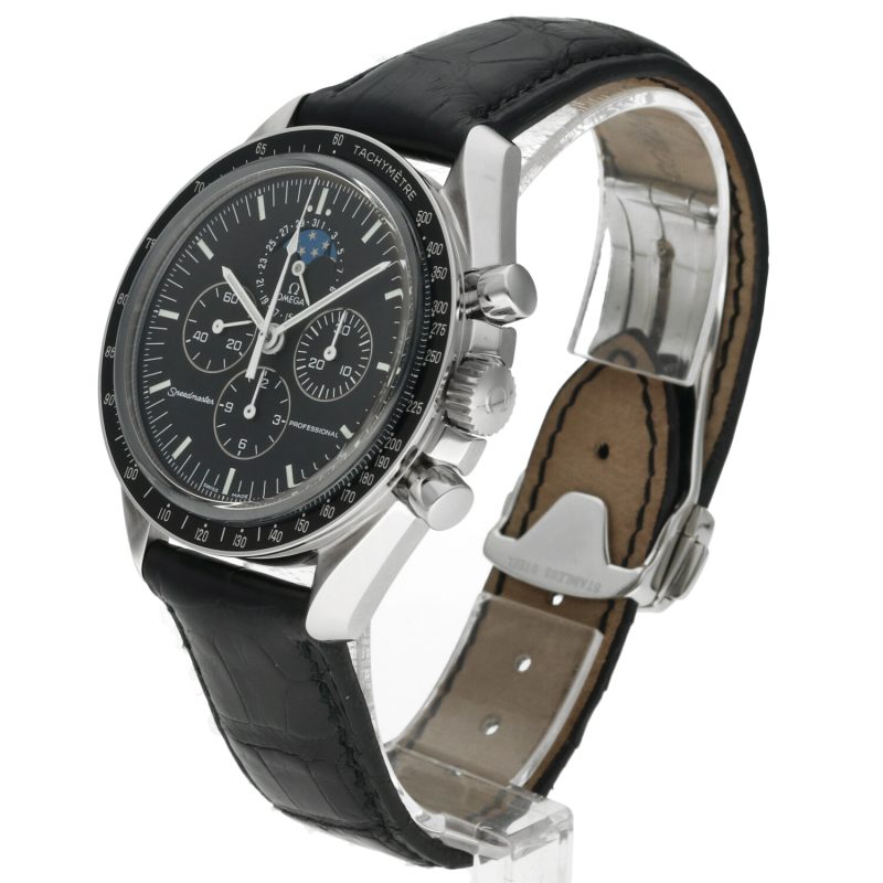 c. 2005 Omega Speedmaster Professional Moonphase 3876.50.31 – Quadrante Nero, Vetro Zaffiro - immagine 15