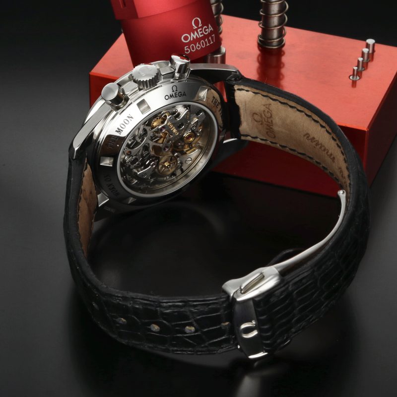 c. 2005 Omega Speedmaster Professional Moonphase 3876.50.31 – Quadrante Nero, Vetro Zaffiro - immagine 12